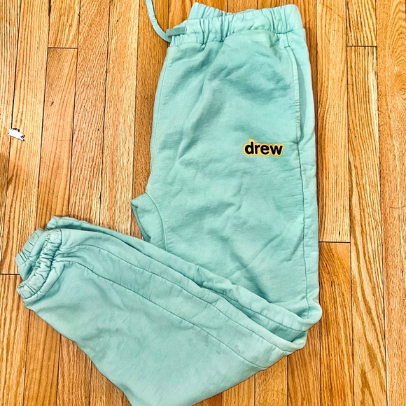 Men’s Drew House seafoam green OG release sweatpants - Picture 1 of 8